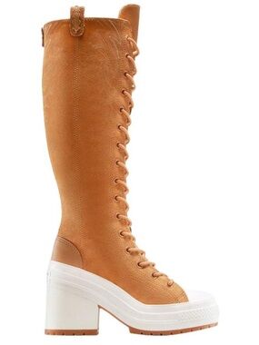 New Converse Chuck 70 De Luxe Heel Platform High Western Shoes
